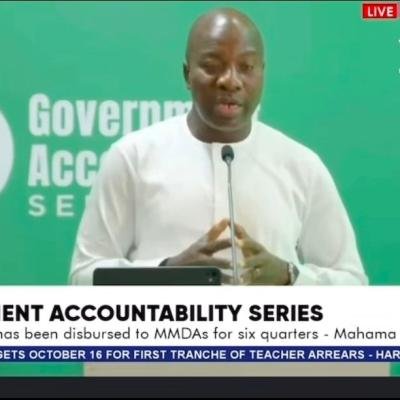 Local Government Minister Confirms Giving Ketu South Ghc21 Million as Common Fund