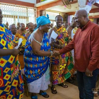 Mahama Reaffirms Commitment to Equitable Growth: Pledges Key Infrastructure Boost for Ahafo Region