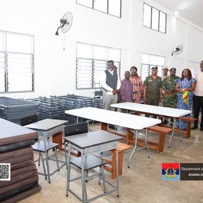 GETFund and LaDMA Support Forces Senior High Technical School with Key Donations