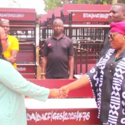 South Tongu Assembly Delivers 500 Dual Desks to End Classroom Furniture Shortage