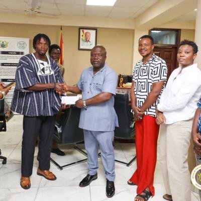 GMB 2026: Volta Representative Sesinam Pays Courtesy Call on Regional Minister James Gunu