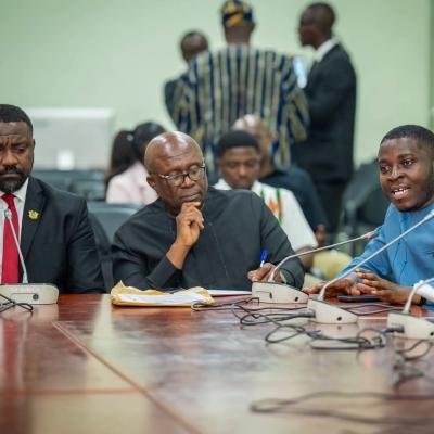 Hon. Edem Agbana Leads High Level Delegation to Ministry of Agriculture to Address the Weta Irrigation Scheme