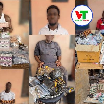 Police Clamp Down on Illicit Drug Network: Eight Arrested in Okaishie Narcotics Raid